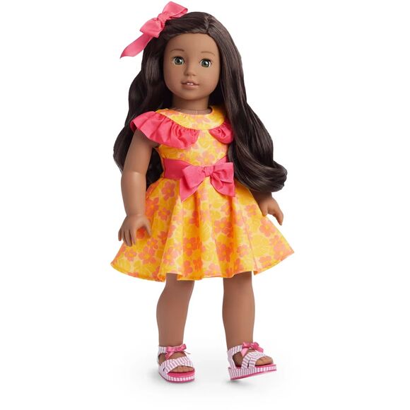 American Girl Nanea Luau Dress Outfit Retired Complete NIB - Picture 10 of 11